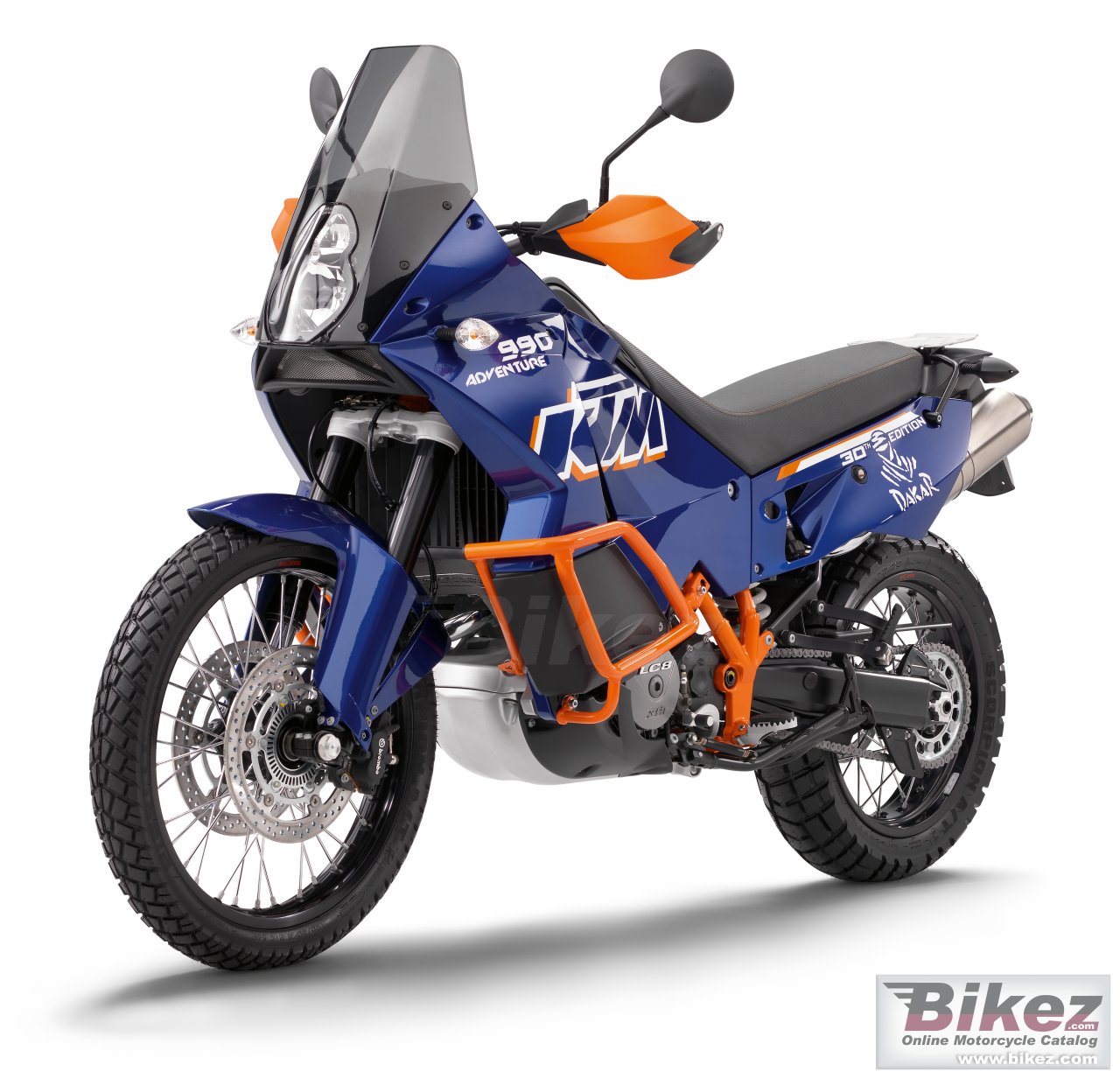 Big KTM 990 adventure dakar picture and wallpaper from Bikez.com